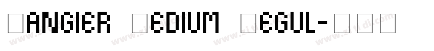 Tangier Medium Regul字体转换